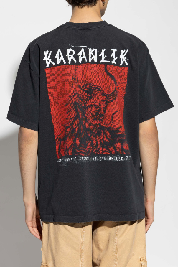 Tシャツ・カットソー 44 LABEL GROUP Men T-shirt Military B0030556FA582 P607 ANTI-HERO REVERSIBLE TEE | 44 LABEL GROUP